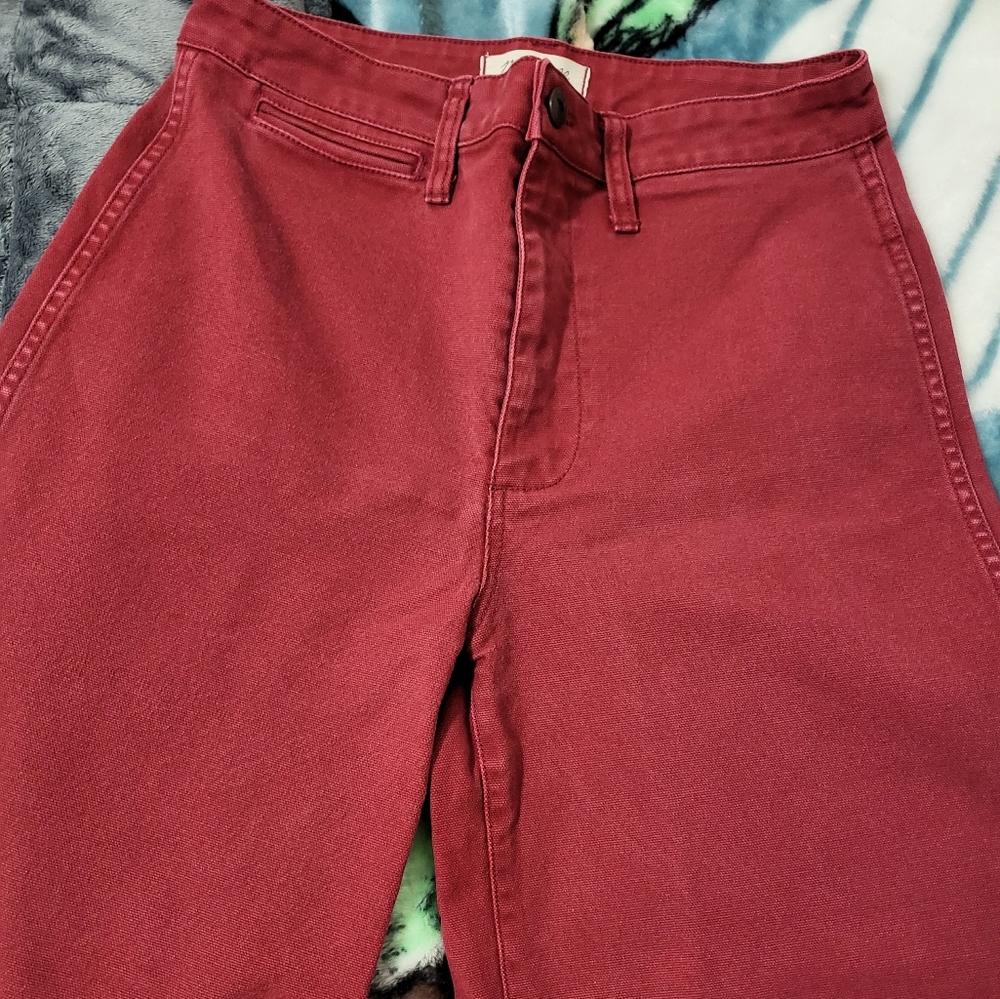 Madewell Emmett Wide leg crop pants